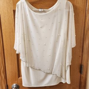 MSK Embellished Blouse